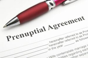 marriage prenuptial agreement