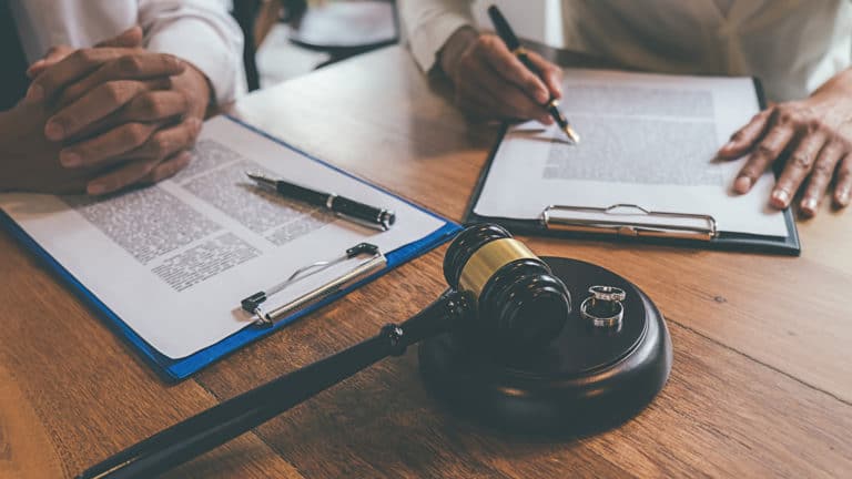 Wedding Rings on Law Hammer & Divorce Lawyers in Indiana